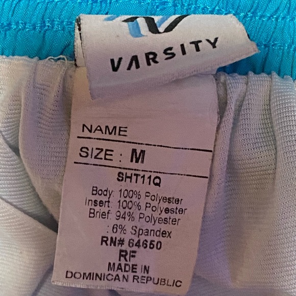 Varsity Athletic Blue Shorts - Picture 3 of 3